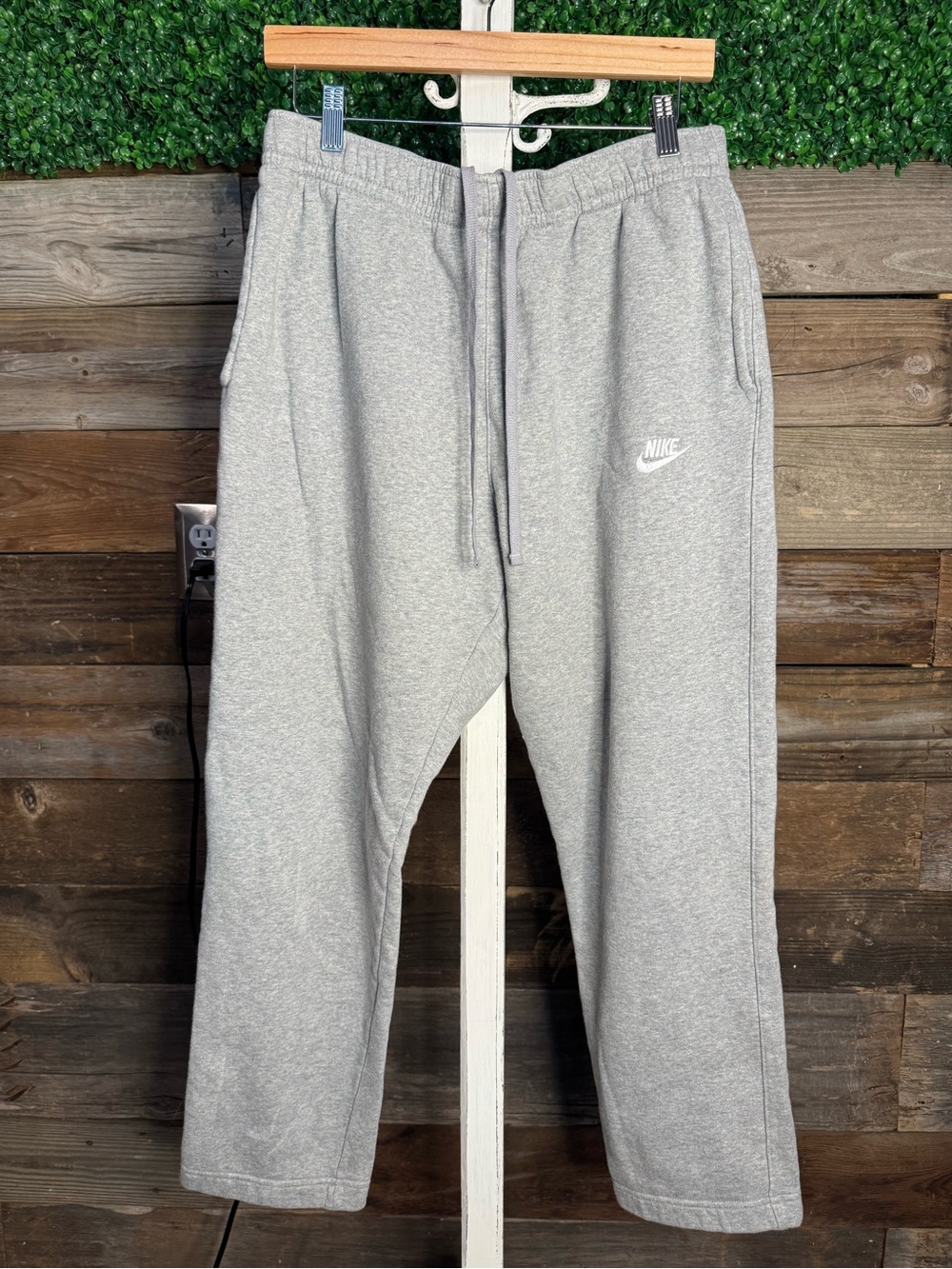 Nike Gray Fleece Sweatpants